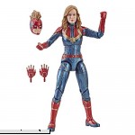 Marvel Captain Marvel  6-inch Legends Captain in Costume Figure for Collectors Kids and Fans  B07HCYH149